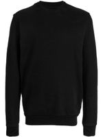 11 By Boris Bidjan Saberi pull en coton à étiquette logo - Noir