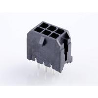 Molex 430450628 Male header, inbouw (standaard) Totaal aantal polen: 6 Rastermaat: 3 mm Inhoud: 1 stuk(s) Tray - thumbnail