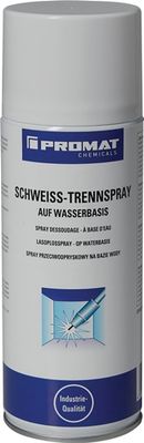 Promat Lasscheidingsspray op waterbasis | 400 ml | spuitbus - 4000354043 4000354043