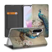 Hoesje maken voor Samsung Galaxy A56 | A36 Vintage Pauwen