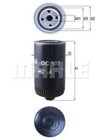 Oliefilter KNECHT, Diameter (mm)93,2mm, u.a. für VW, Volvo - thumbnail