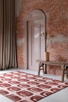Ted Baker - Woodblock Red 163003 - 140x200 cm Vloerkleed