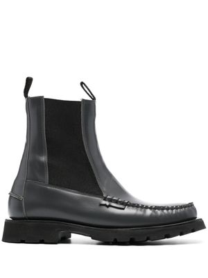 Hereu bottines Alda en cuir - Gris