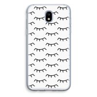 Wimpers: Samsung Galaxy J5 (2017) Transparant Hoesje