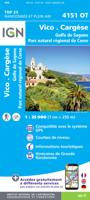 Wandelkaart - Topografische kaart 4151OT Vico - Cargèse | IGN - Institut Géographique National Wandelkaart - Topografische kaart 4151OT Vico - Cargèse | IGN - Institut Géographique National