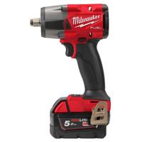 Milwaukee accu slagmoersleutel met frictiering - M18 FMTIW2F12-502X - 18V - incl. 5.0 Ah accu&apos;s [2st] en lader in koffer