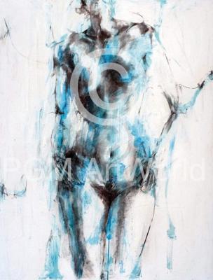 Kunstdruk Katja Spilker - Transparenz 90x120cm