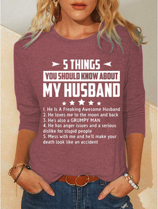 Five Things About My Husband Top