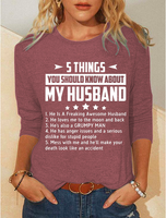 Five Things About My Husband Top - thumbnail