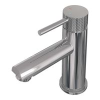 Brauer Chrome carving Wastafelmengkraan opbouw - laag - model a - chroom 5-CE-001-HD6