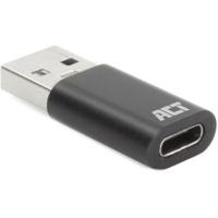 ACT USB-A male naar USB-C female adapter