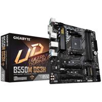 Gigabyte B550M DS3H Moederbord Socket AMD AM4 Vormfactor Micro-ATX Moederbord chipset AMD® B550