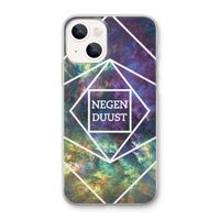 Negenduust ruimte: iPhone 13 mini Transparant Hoesje