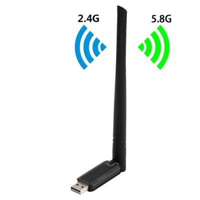 EDUP EP-AC1666 Dual Band 11AC 650Mbps High Speed Wireless USB Adapter WiFi Receiver Driver Free