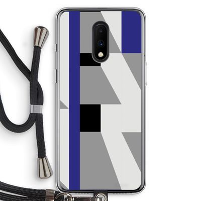 Gestalte 2: OnePlus 7 Transparant Hoesje met koord