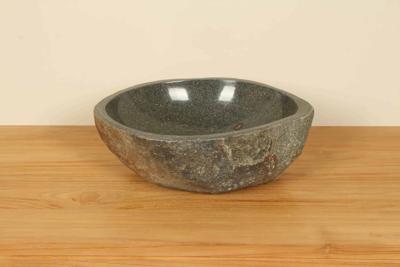Waskom riviersteen RM030354, 42x35x15 cm