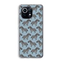 Zebra: Xiaomi Mi 11 Transparant Hoesje