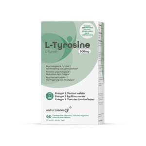 Natural Energy L-tyrosine 500mg 60 Capsules