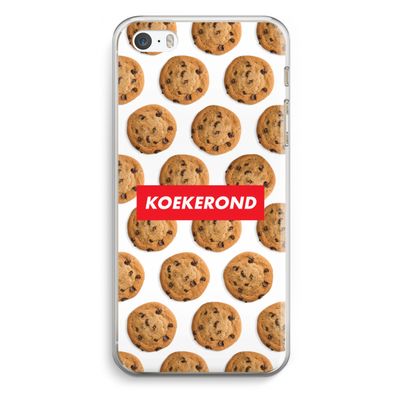 Koekerond: iPhone 5 / 5S / SE Transparant Hoesje