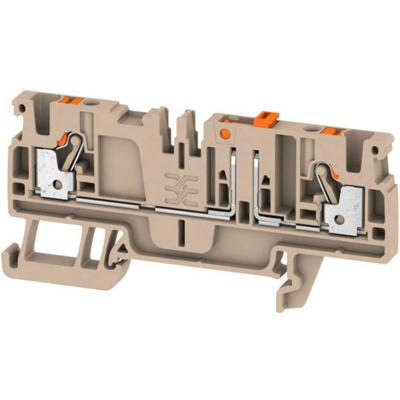 Weidmüller 1989800000 Doorgangsklem 5.1 mm Spanveer Grijs 50 stuk(s)
