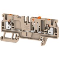 Weidmüller 1989800000 Doorgangsklem 5.1 mm Spanveer Grijs 50 stuk(s)