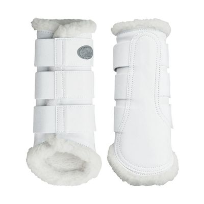 Beenbeschermers Harry's Horse Flextrainers, XL in wit Beenbeschermers Harry's Horse Flextrainers, XL in wit