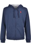 U.S. Polo Assn. Classic Fit Hooded Sweatshirt Marine, Effen - thumbnail