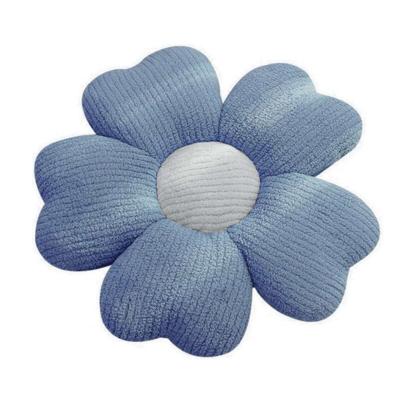 Kussen Versa Blauw Bloem 48 x 48 cm
