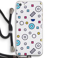 8-bit N°9: iPhone 5 / 5S / SE Transparant Hoesje met koord