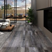 VidaXL Vloerplanken zelfklevend 5,21 m² 2 mm pvc industrieel hout