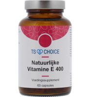 TS Choice Natuurlijke Vitamine E 400 Capsules