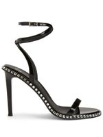 Giuseppe Zanotti sandales Bellatriks 105 mm en cuir - Noir