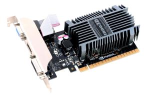 INNO3D GEFORCE GT 710 2GB DDR3 LP grafische kaart HDMI, DVI-D, VGA