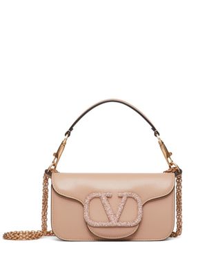 Valentino Garavani sac porté épaule à ornements - Rose
