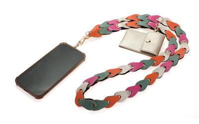 I&apos;m Dutch Telefoonkoord met Portemonneetje Jip Colorful