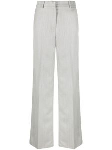 Magda Butrym pantalon droit à taille haute - Gris