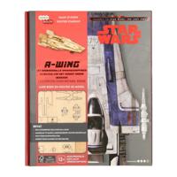 Wins Holland Star wars a-wing deluxe boek met houten bouwmodel Wins Holland Star wars a-wing deluxe boek met houten bouwmodel