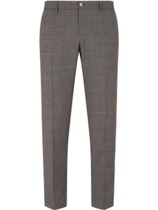 Dolce & Gabbana pantalon de costume à carreaux Prince de Galles - Gris