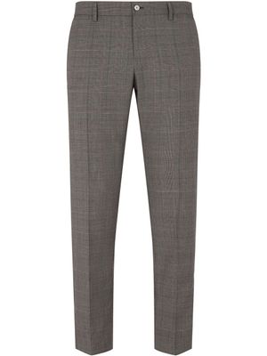 Dolce & Gabbana pantalon de costume à carreaux Prince de Galles - Gris