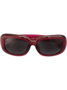 Linda Farrow lunettes de soleil Dries Van Noten 75 - Rose