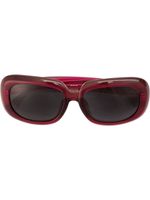 Linda Farrow lunettes de soleil Dries Van Noten 75 - Rose