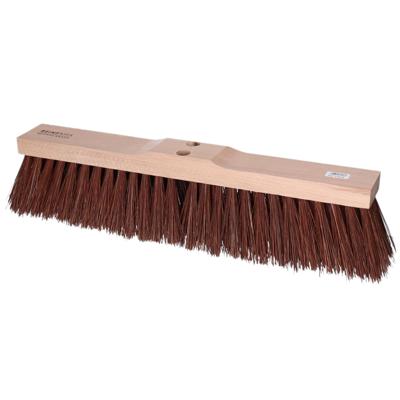 Straatbezemkop Bassin - hout - breed 60 cm - harde vezels - buitenbezem - Luxe kwaliteit