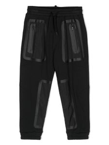 DSQUARED2 KIDS pantalon de jogging en coton à logo imprimé - Noir