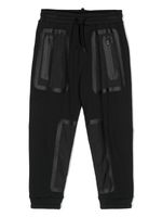 DSQUARED2 KIDS pantalon de jogging en coton à logo imprimé - Noir