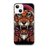 Tiger and Rattlesnakes: iPhone 13 Transparant Hoesje Tiger and Rattlesnakes: iPhone 13 Transparant Hoesje