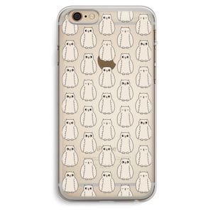 Uilen: iPhone 6 Plus / 6S Plus Transparant Hoesje