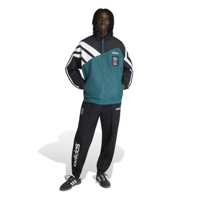 adidas Liverpool Trainingspak Full-Zip 1995-1996 Zwart Groen Wit adidas Liverpool Trainingspak Full-Zip 1995-1996 Zwart Groen Wit