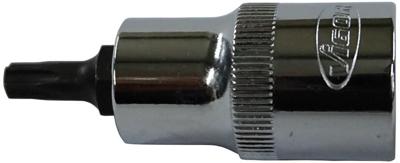 VIGOR schroevendraaier bit screwdriver insert 1/2" torx l1 55mm