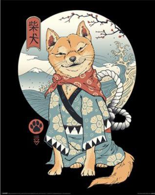 Poster Vincent Trinidad Shiba Inu 40x50cm
