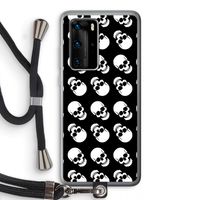 Musketon Skulls: Huawei P40 Pro Transparant Hoesje met koord